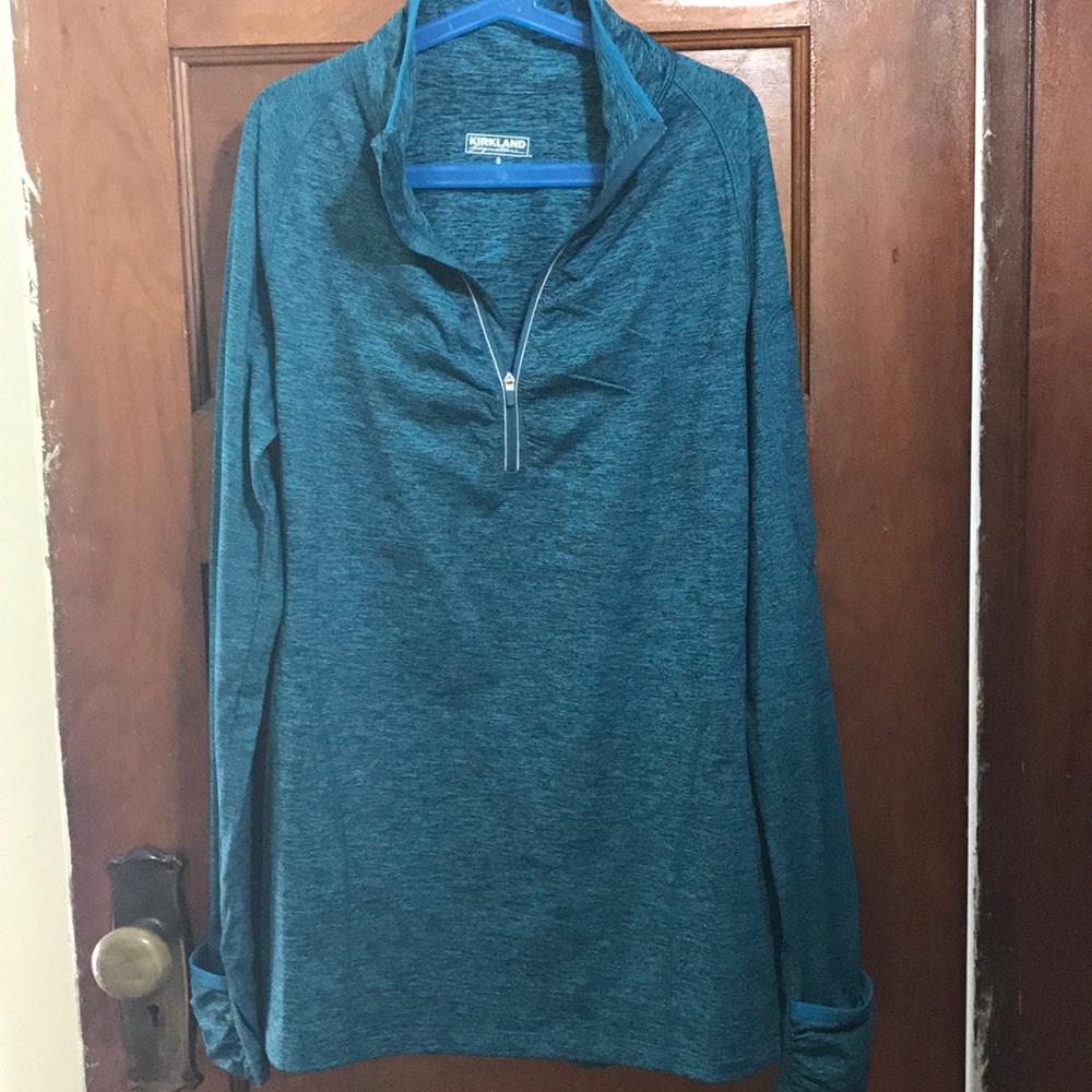 Kirkland Long-sleeve Active Shirt, Small, Blue